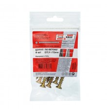 Шуруп по бетону 7,5x72 (8 шт) - пакет ( 0,109 кг)  112224  Tech-KREP