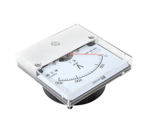 Вольтметр VM-A801 аналоговый на панель 80х80 (круглый вырез) 300В прямое подключение EKF PROxima  vma-801-300  EKF