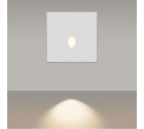 Светильник LT-GAP-S70x70-3W Warm3000 (WH, 30 deg)  025738  Arlight