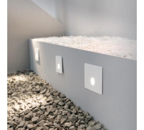 Светильник LT-GAP-S70x70-3W Warm3000 (WH, 30 deg)  025738  Arlight