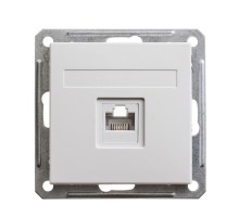 W59 Белый Розетка компьютерная 1-ая RJ45 кат.5e  RSI-152K5E-1-86  SE