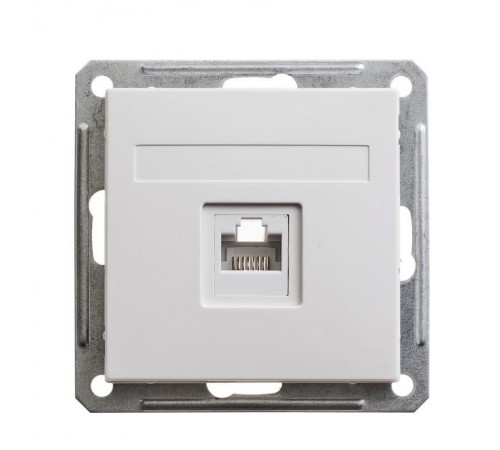 W59 Белый Розетка компьютерная 1-ая RJ45 кат.5e  RSI-152K5E-1-86  SE