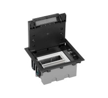 Simon CIMA 500 Люк на 2 модуля 500CIMA (4 модуля 45х45 мм), глубина 90-120мм, посадка 170х155мм, max 600кг, графит  52050102-038  Simon