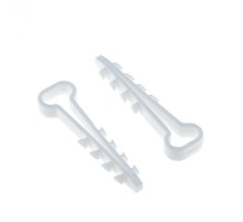 Дюбель-хомут (6х12) полипропилен белый (50шт.) EKF PROxima  plc-cd-6x12w  EKF