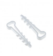 Дюбель-хомут (6х12) полипропилен белый (50шт.) EKF PROxima  plc-cd-6x12w  EKF