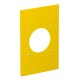 Рамка для монтажа электроустановочных изделий блока питания VH 160x105 мм (желтый) (VHF-P3)  6109865  OBO Bettermann