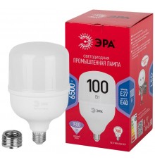 Лампа светодиодная  RED LINE LED POWER T140-100W-6500-E27/E40 R  100Вт колокол холодный белый свет   Б0063872  ЭРА