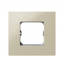 Simon 27 Рамка базовая, 1 пост, 85х91мм, (+суппорт), S27 Play, слоновая кость  2700610-031  Simon