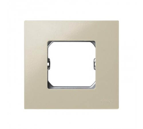 Simon 27 Рамка базовая, 1 пост, 85х91мм, (+суппорт), S27 Play, слоновая кость  2700610-031  Simon