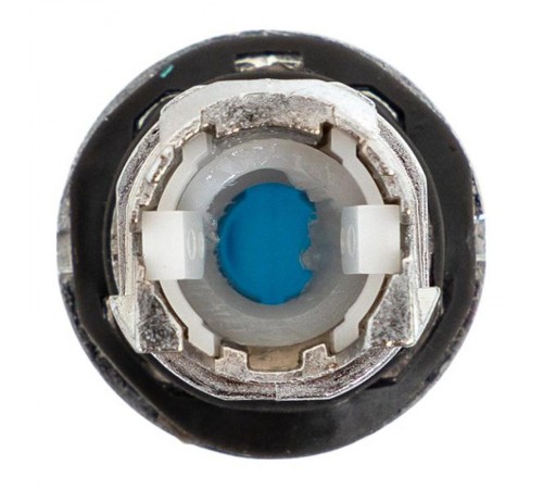 Механизм исполнительный переключателя ХB4 синий на 3 положения возвратный без фиксации, с подсветкой с короткой ручкой IP65  XB4BD3L-B-65  EKF