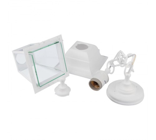 Светильник садово-парковый НСУ 04-60-001 , "Адель" подвесной четырехгранны  Б0048107  ЭРА