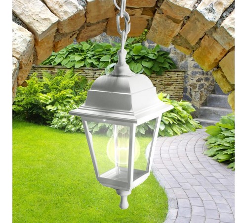 Светильник садово-парковый НСУ 04-60-001 , "Адель" подвесной четырехгранны  Б0048107  ЭРА