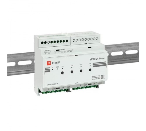 Контроллер ePRO24 удаленного управления 6вх\4вых 230В WiFi Home  ePRO-h-10-4-230-W  EKF
