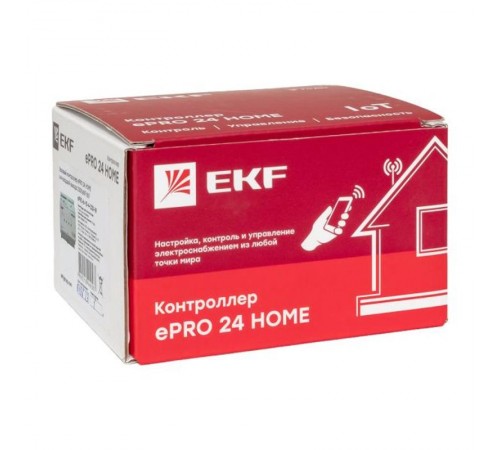 Контроллер ePRO24 удаленного управления 6вх\4вых 230В WiFi Home  ePRO-h-10-4-230-W  EKF