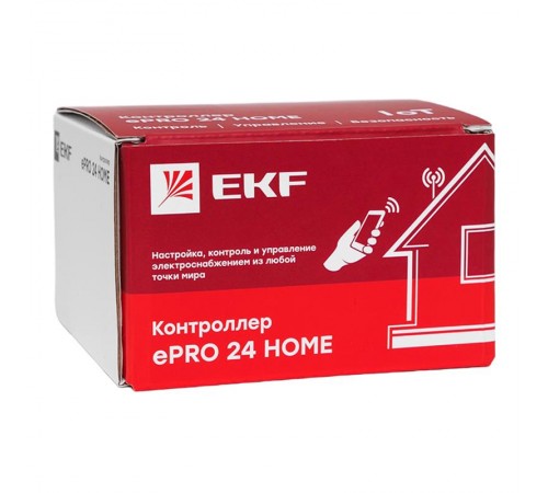 Контроллер ePRO24 удаленного управления 6вх\4вых 230В WiFi Home  ePRO-h-10-4-230-W  EKF