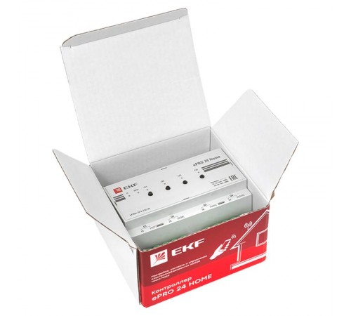 Контроллер ePRO24 удаленного управления 6вх\4вых 230В WiFi Home  ePRO-h-10-4-230-W  EKF