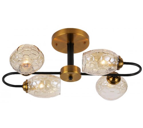 Люстра Moonless 3126-304 4 х Е14 40 Вт модерн  Б0054855  Rivoli