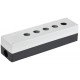 Корпус постов КП105(6)-Р для кнопок 5(6) мест белый  BKP10-6-K01-R  IEK