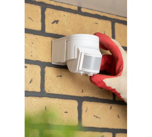 Датчик движения ИК настенный 1200Вт 180гр. до 12м IP44 MS-118B PROxima  dd-ms-118B  EKF