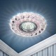 Светильник точечный встраиваемый под лампу DK LD18 MR16 50Вт GU5.3 розовый с подсветкой  Б0028068  ЭРА