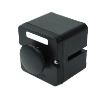 ПКЕ 222-1 У2, 10А, 660В, 1 элемент, чёрный гриб, накладной, IP54, пост управления (ЭТ)  ET519074  Электротехник