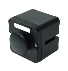 ПКЕ 222-1 У2, 10А, 660В, 1 элемент, чёрный гриб, накладной, IP54, пост управления (ЭТ)  ET519074  Электротехник