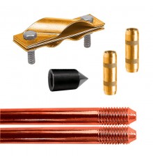 Электрод заземления EZ - 3 (3 метра, 16 мм, 2 х 1500 мм)  60212  Ezetek