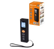 Лазерная рулетка ЛР-60, дальность 60 м, точность 2 мм, подсветка, IP54, 2хAAA, "Алмаз"  SQ1018-0202  TDM