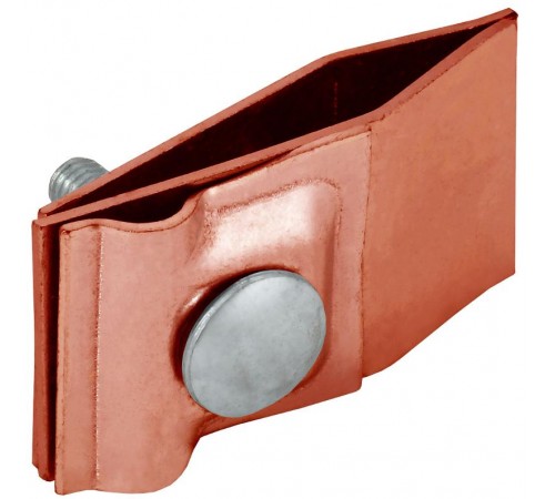 Дер. пр. кр. 6-10мм фальца прям. h=60мм медь  ZDP80-50-2-16-60  IEK