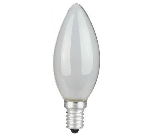 Лампа накаливания  B36 40Вт Е14 / E14 230В  свечка матовая  Б0066378  ЭРА