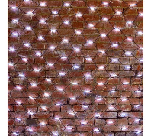 Гирлянда "Сеть" 2x3м, черный КАУЧУК, 432 LED Белые  217-125  NEON-NIGHT