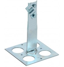 Дер. пр. кр. 6-10мм вин. пл. кр. h=150мм оц. сталь HDZ  ZDP85-14-1-16-150  IEK