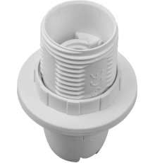 Патрон электрический NLH-PL-R1-E14 пластик люстровый с кольцом  71602  Navigator