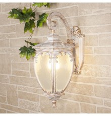 Светильник садово-парковый GLYF-8024D Andromeda D белое золото настенный  a031655  Elektrostandard