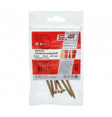 Саморез ШУж 6,0х50 пот. гол. (6 шт) - пакет ( 0,037 кг)  102518  Tech-KREP