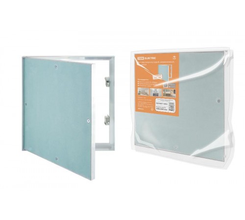 Люк под покраску короб, алюминиевый, нажимной, 300х300,  SQ1807-1403  TDM