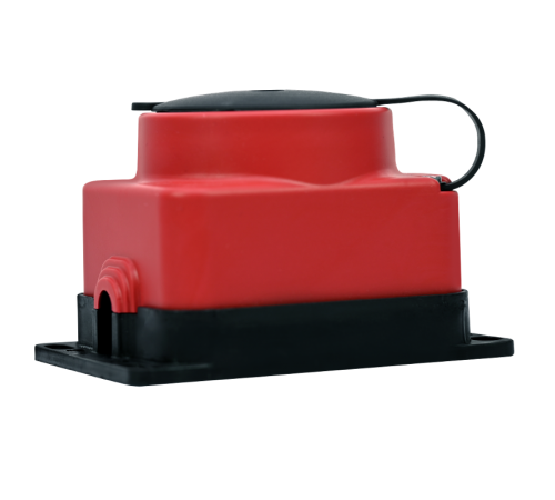 Колодка 1 гнездо 2К+З каучуковая 16А/250В IP44 Красная MultiSet  MST4403RD  SE