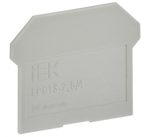 Заглушка для CTS 2,5/4мм2 серая  YCT10-00-K03-002-ZGL  IEK