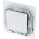 Inspiria Белый Переключатель 1-клавишный С/У без рамки IP44  673670  Legrand