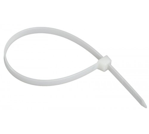 Хомут P6.6 стандартный белый 7,6х280мм  UHH30-D076-280-100-K01  IEK