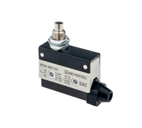 Выключатель концевой, NO+NC, IP54,плунжер MTB4-MS7102  54258  ОВЕН
