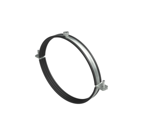 Хомут для воздуховодов с изоляцией с гайкой М8 для труб d 100 мм  BHV21100  DKC