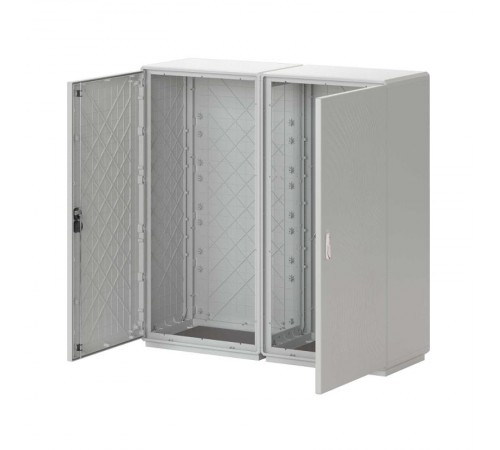 Комплект объединения шкафов Conchiglia, боковая стенка-боковая стенка, В=1390 мм, Г=330 мм  CN5DL3313CUT  DKC