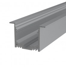 Профиль алюминиевый для светодиодной ленты врезной  5032-2 , 2м  146-224  REXANT