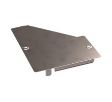 Крышка переходника правого Стандарт INOX (AISI 409) 300х150  PR16.5907  Промрукав