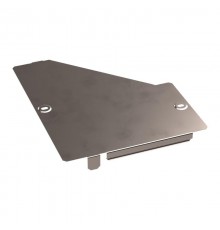 Крышка переходника правого Стандарт INOX (AISI 409) 300х150  PR16.5907  Промрукав