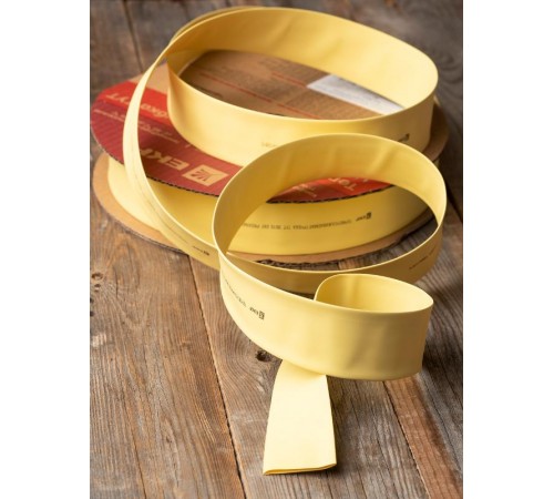 Термоусаживаемая трубка ТУТ нг 30/15 желтая EKF PROxima  tut-30-y  EKF