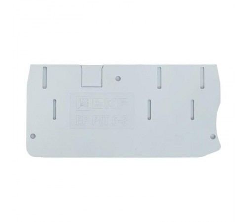 Заглушка для 6 Push-in 3 вывода серая EP-PIT-6-3  EKF