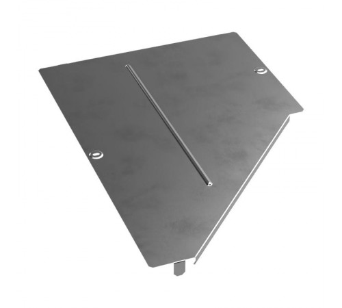 Крышка переходника левого Стандарт INOX (AISI 304) 600х300  PR16.5523  Промрукав