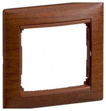 Valena Тонированное дерево Рамка 1-ая  770311  Legrand